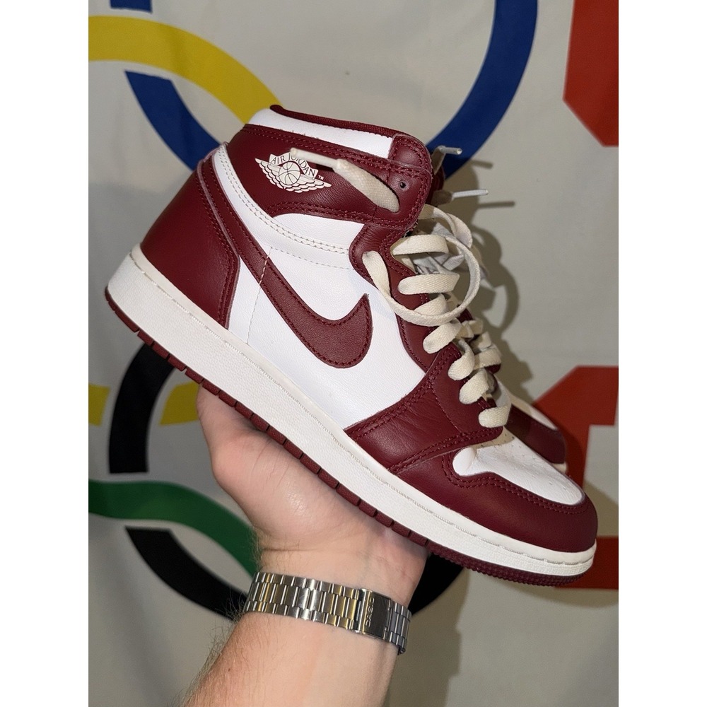 Nike Air Jordan 1 Retro High OG Artisanal Red 6.5Y GS FD1437-160 Womens 8